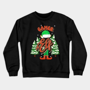 GAMER ELF CHRISTMAS Crewneck Sweatshirt